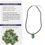 Amazonite crystals healing  stone necklace natural gemstone pendant