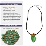 Aventurine crystals healing  stone necklace natural gemstone pendant