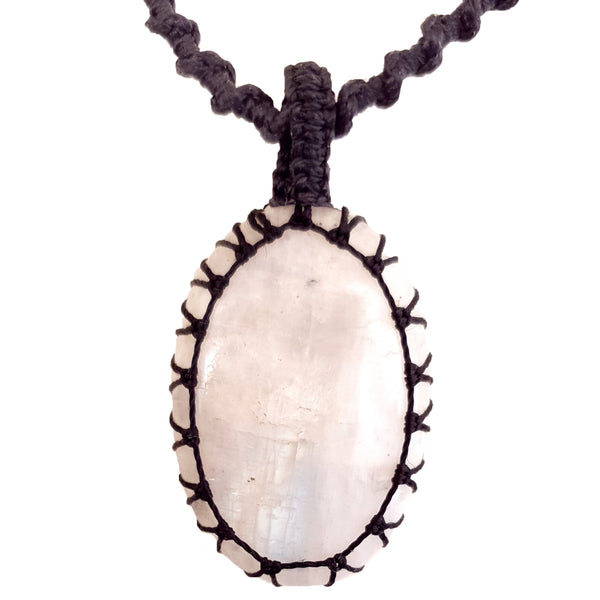 Clear Quartz Gemstone Necklace — WE ARE ALL SMITH